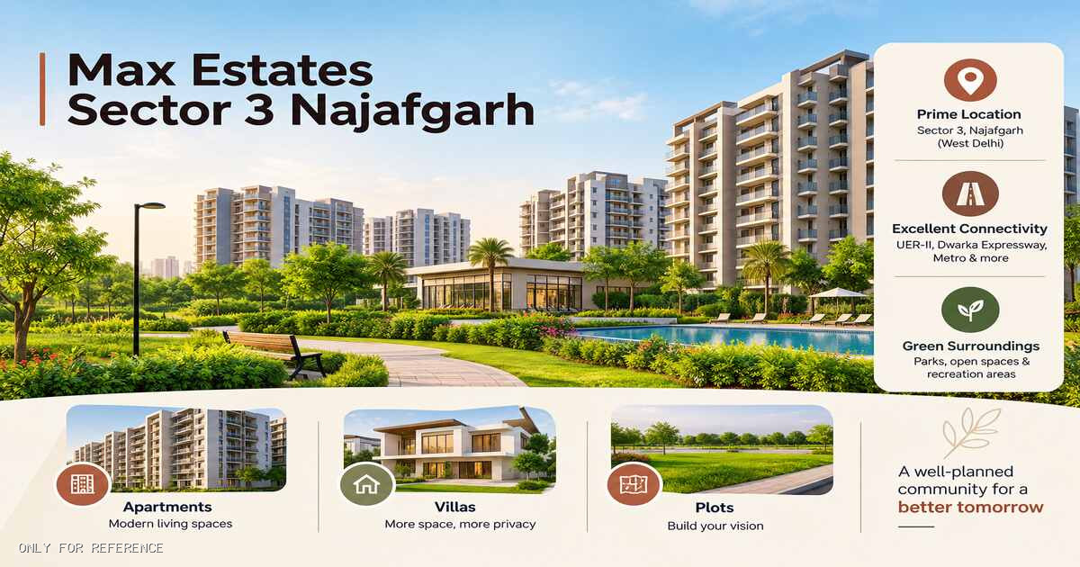 Max Estates Sector 3 Najafgarh: Residential Development Overview